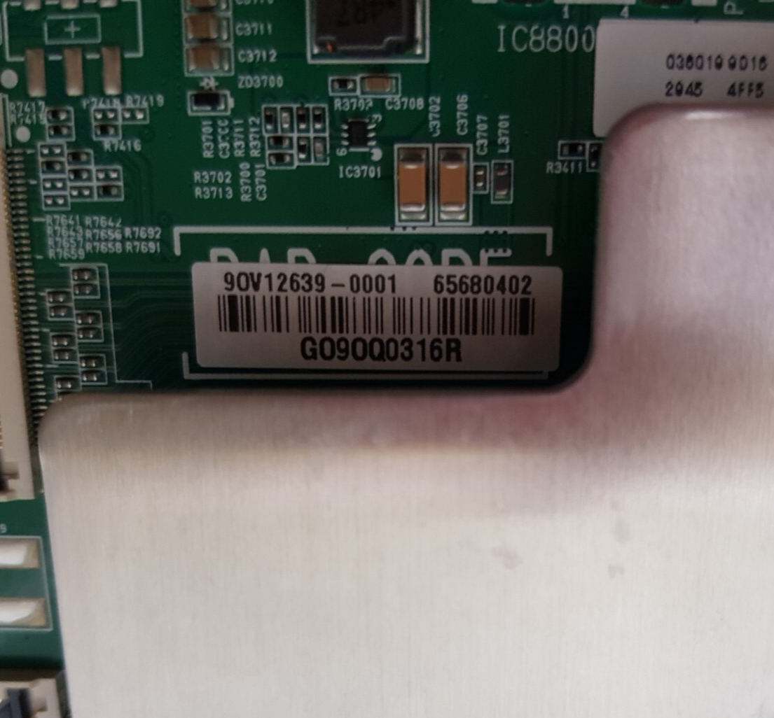 GENUINE LG OLED 65W9PTA MAIN BOARD 65680402 EAX68214203 1.0