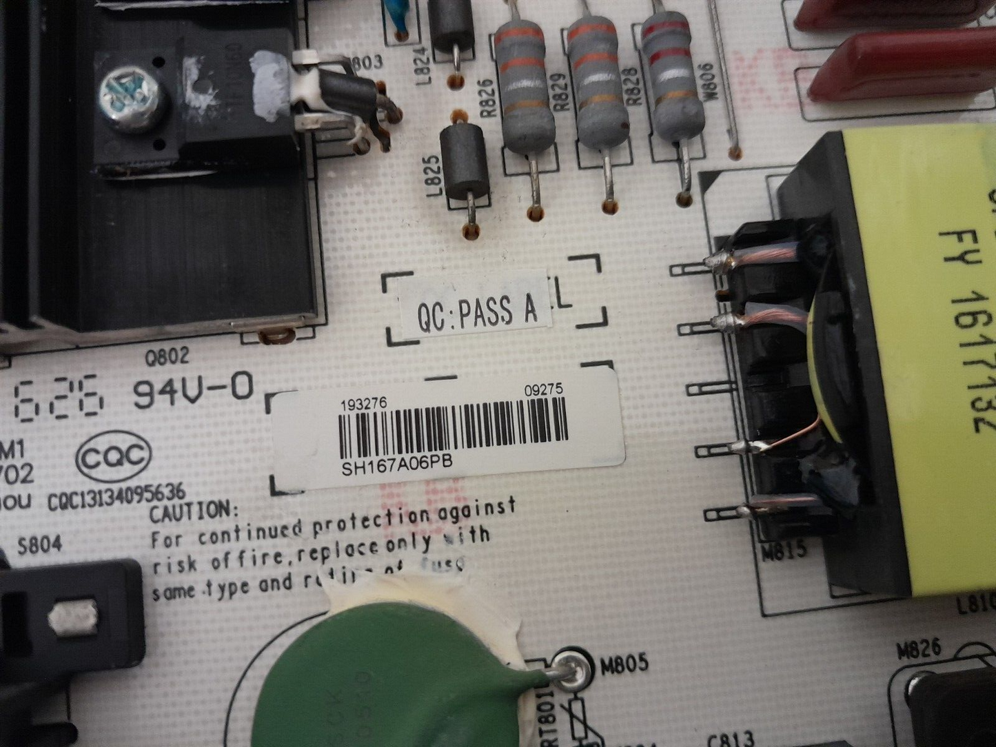 GENUINE HISENSE 55K3300UW POWER SUPPLY BOARD 193276