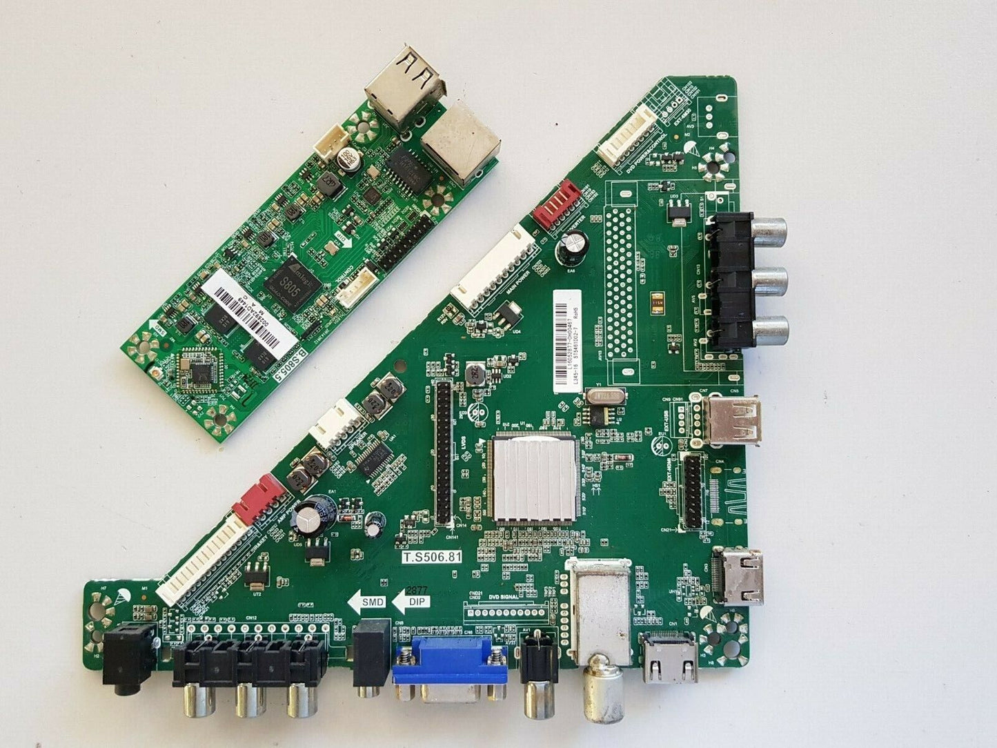 GENUINE JVC LT-55N575A MAIN BOARD T.S506.81 L16052877 ST5461D02-7