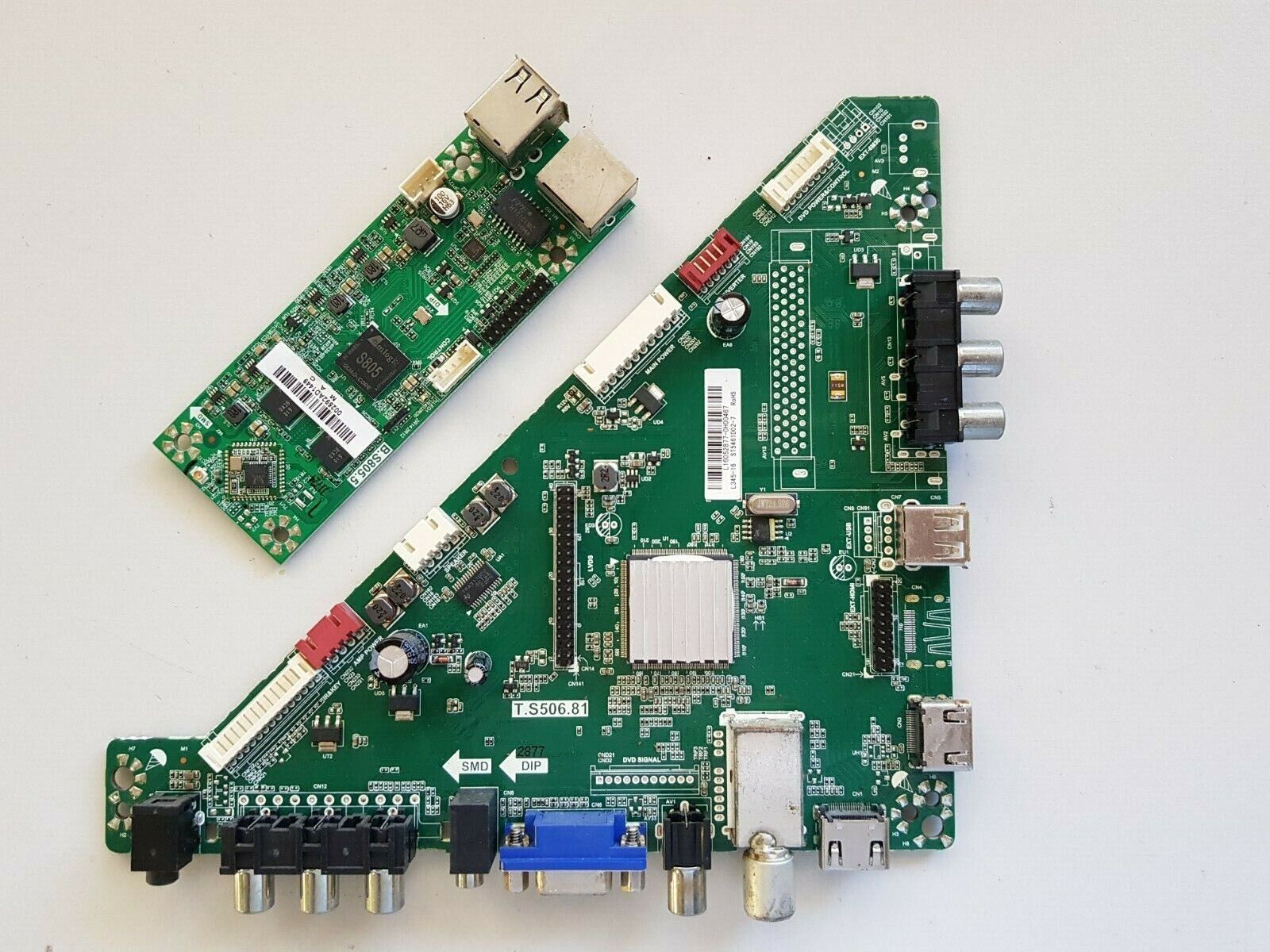 GENUINE JVC LT-55N575A MAIN BOARD T.S506.81 L16052877 ST5461D02-7