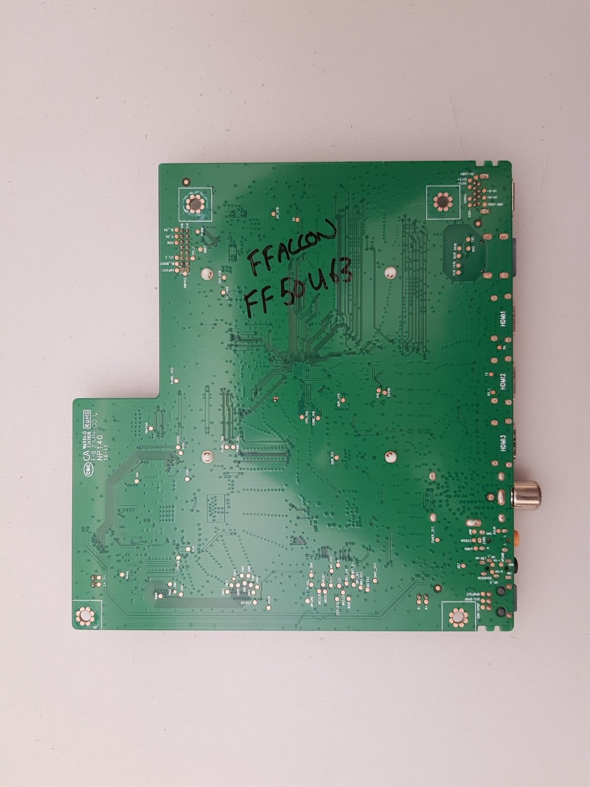 GENUINE FFALCON FF50U63 MAIN BOARD 40-R51MPF-MAC2HG 11602-500734