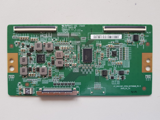 GENUINE SONY KD 75X80J T-CON BOARD 47_6021397_CPCB_HV750QUB_R0.0 HV750QUBN9K
