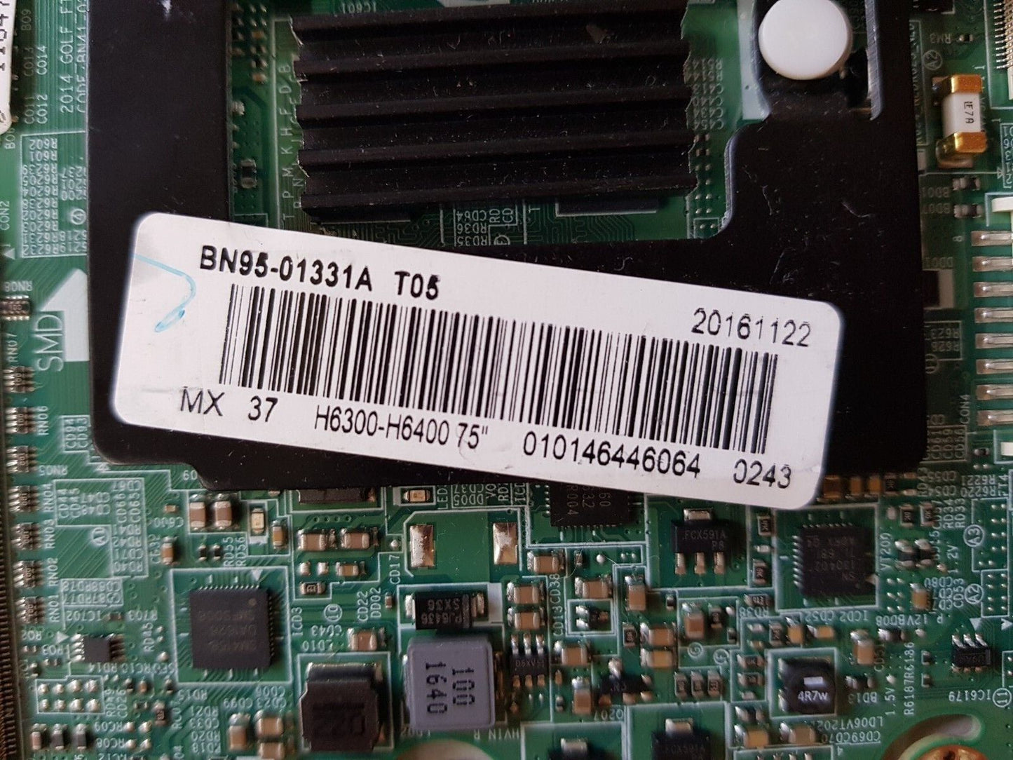 GENUINE SAMSUNG UA75H6400 VER TH01 T-CON BOARD BN41-02112A BN95-01331A
