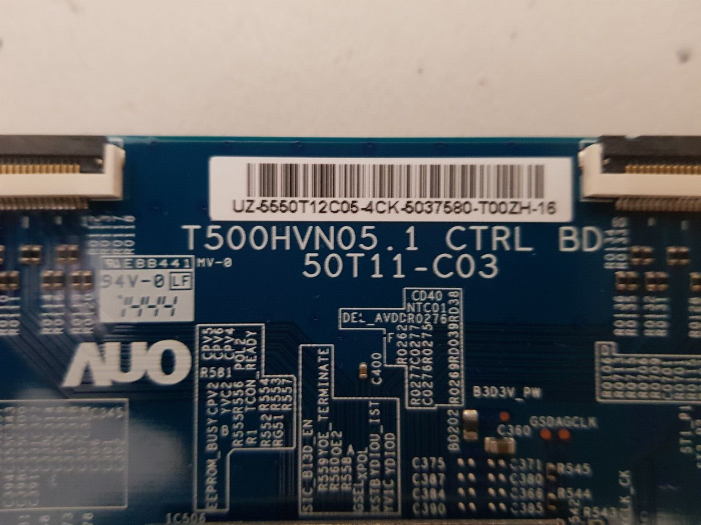 GENUINE SAMSUNG UA50F6300 (VER-AS01) TCON BOARD UZ-5550T12C05-4