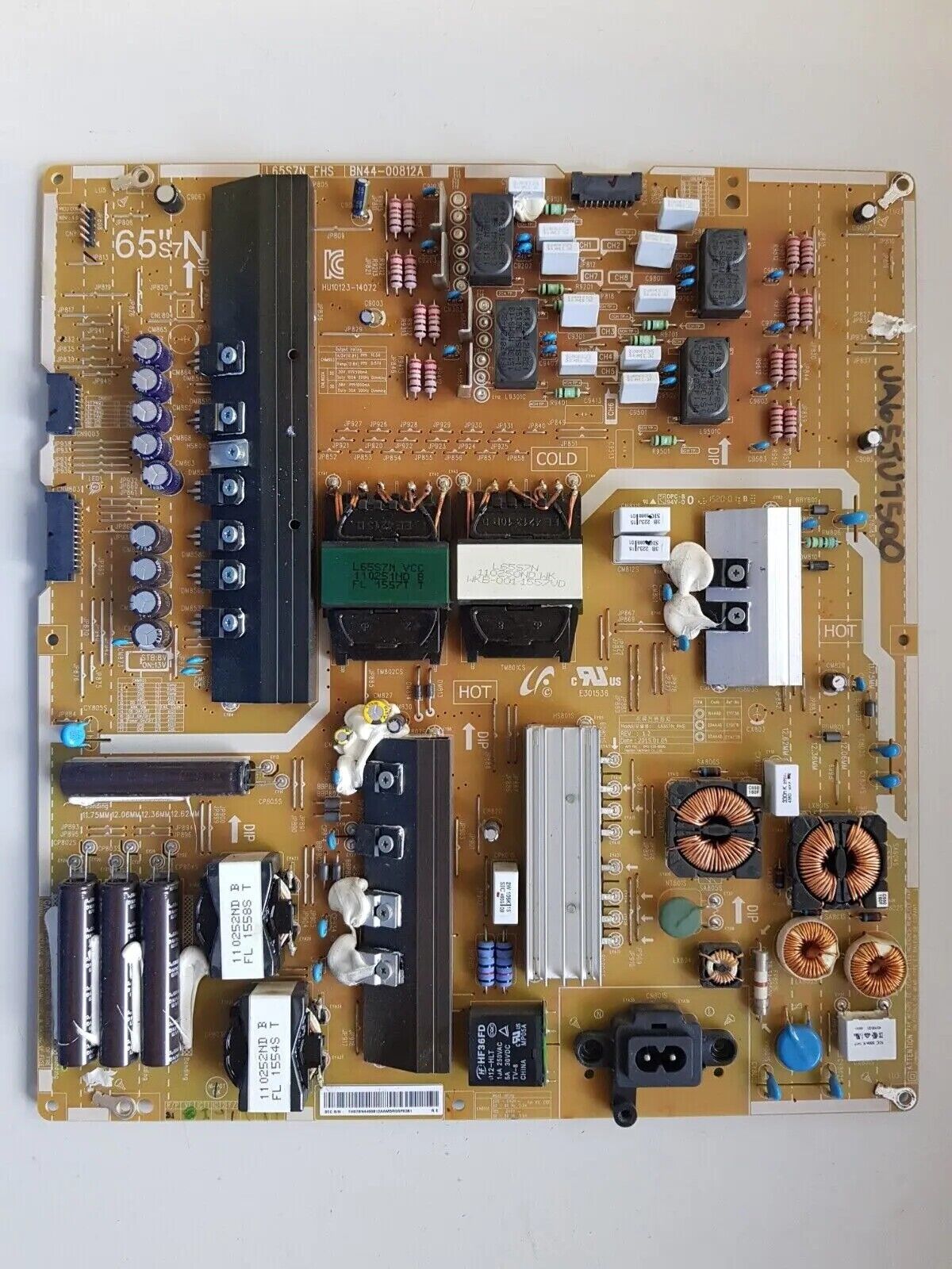 GENUINE SAMSUNG UA65JU7500 POWER SUPPLY BOARD BN44-00812A L65S7N_FHS