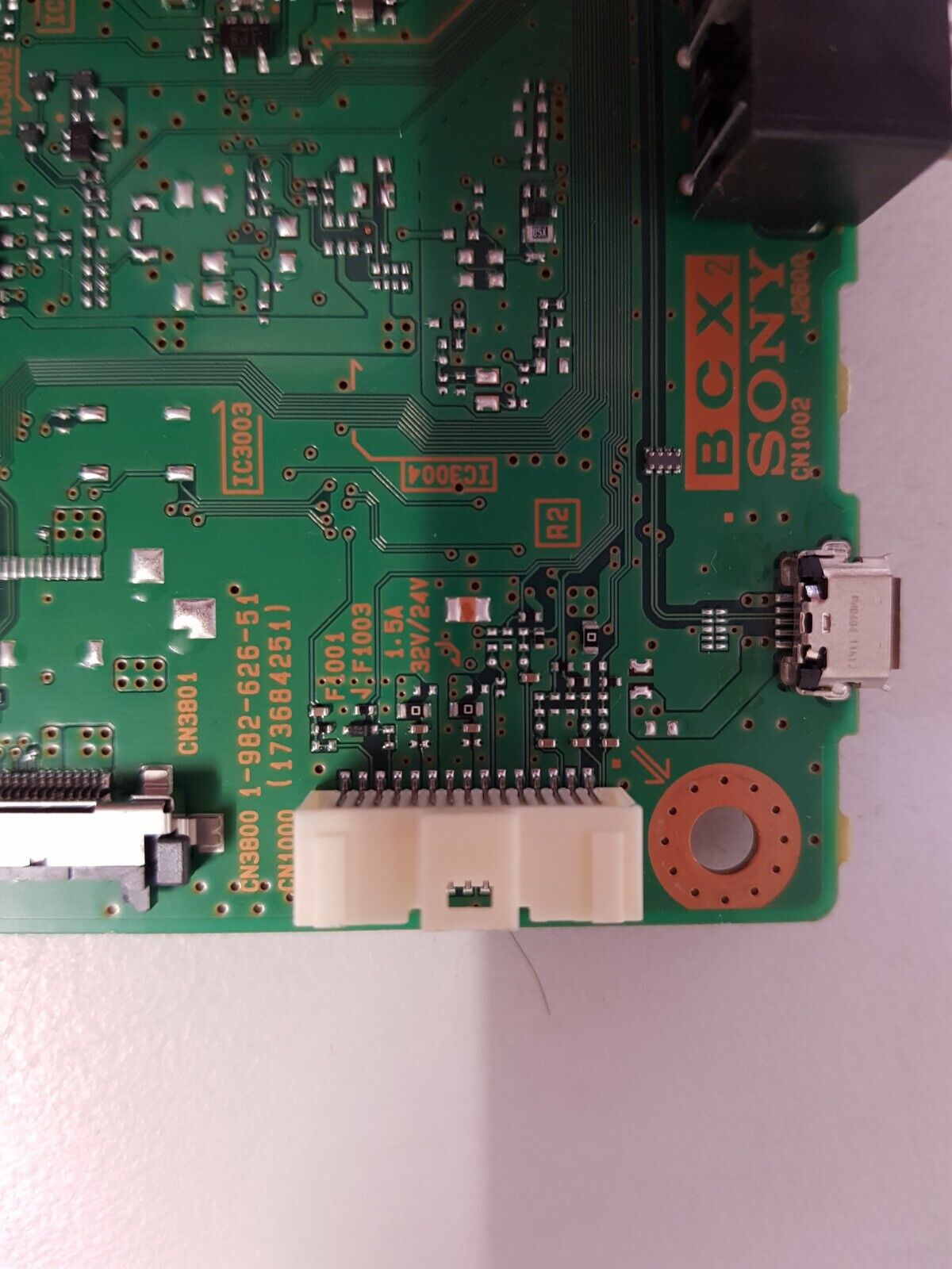 GENUINE SONY KD43X8000G MAIN BOARD BCX2 1-982-626-51 173684251 A5000954A 36187