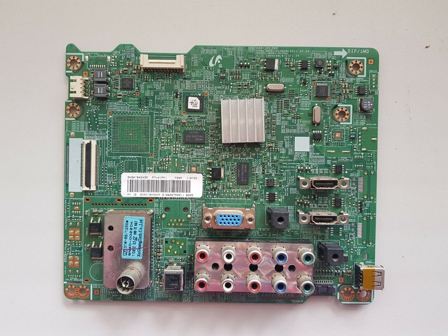GENUINE SAMSUNG PS51D450 MAIN BOARD BN94-04343A BN41-01590B