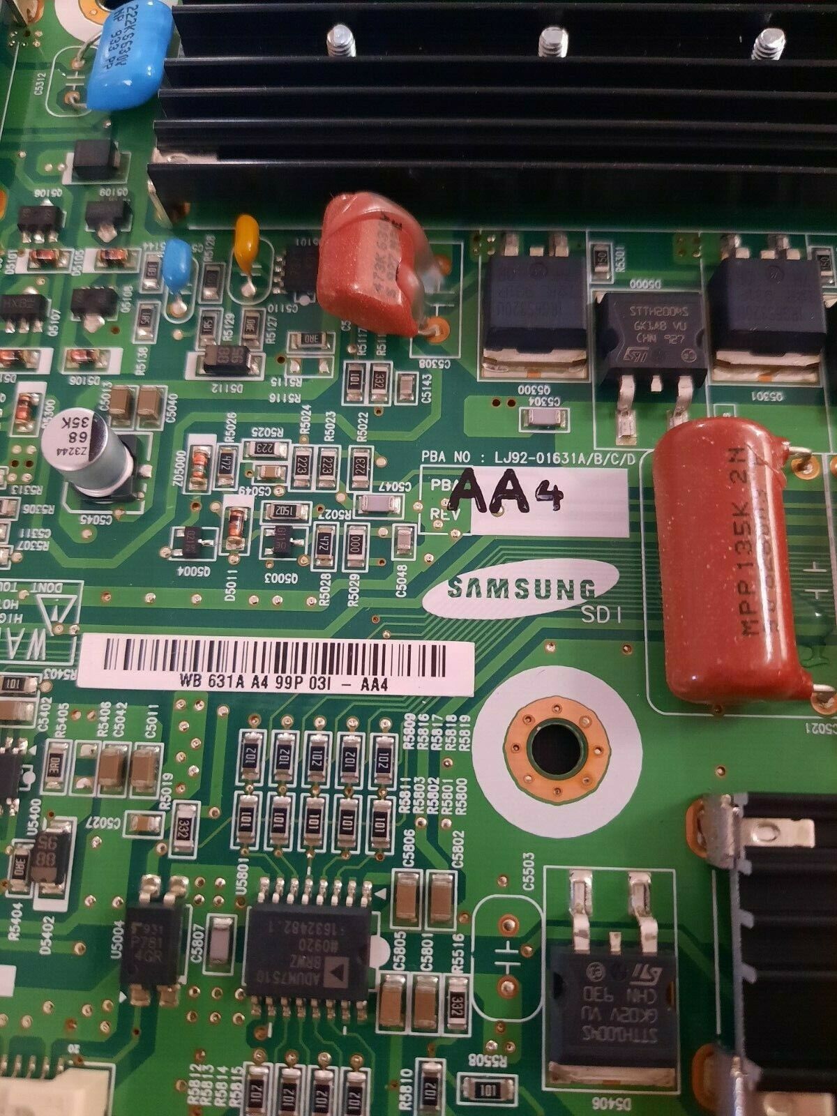 GENUINE SAMSUNG PS50B850 Y-Main Board - BN96-10511A LJ41-06269A LJ92-01631A