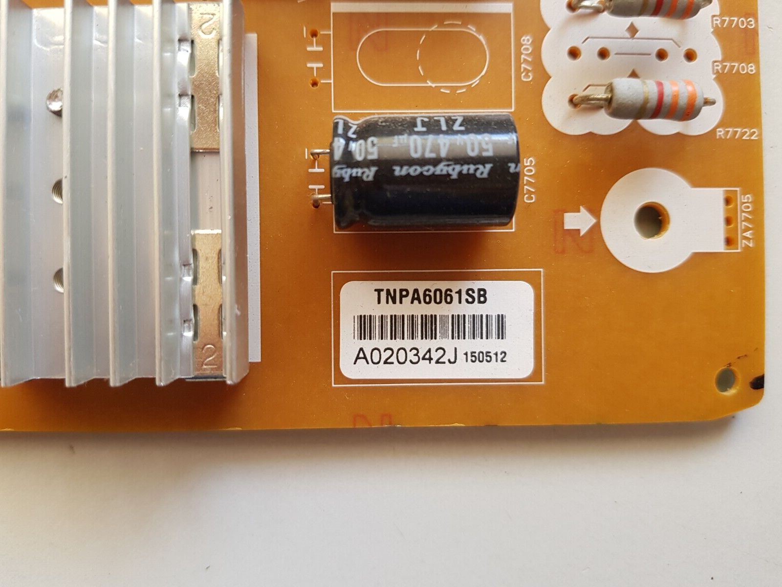 GENUINE PANASONIC TH65CX640A POWER SUPPLY BOARD TNPA6061 SB (1)(PB)