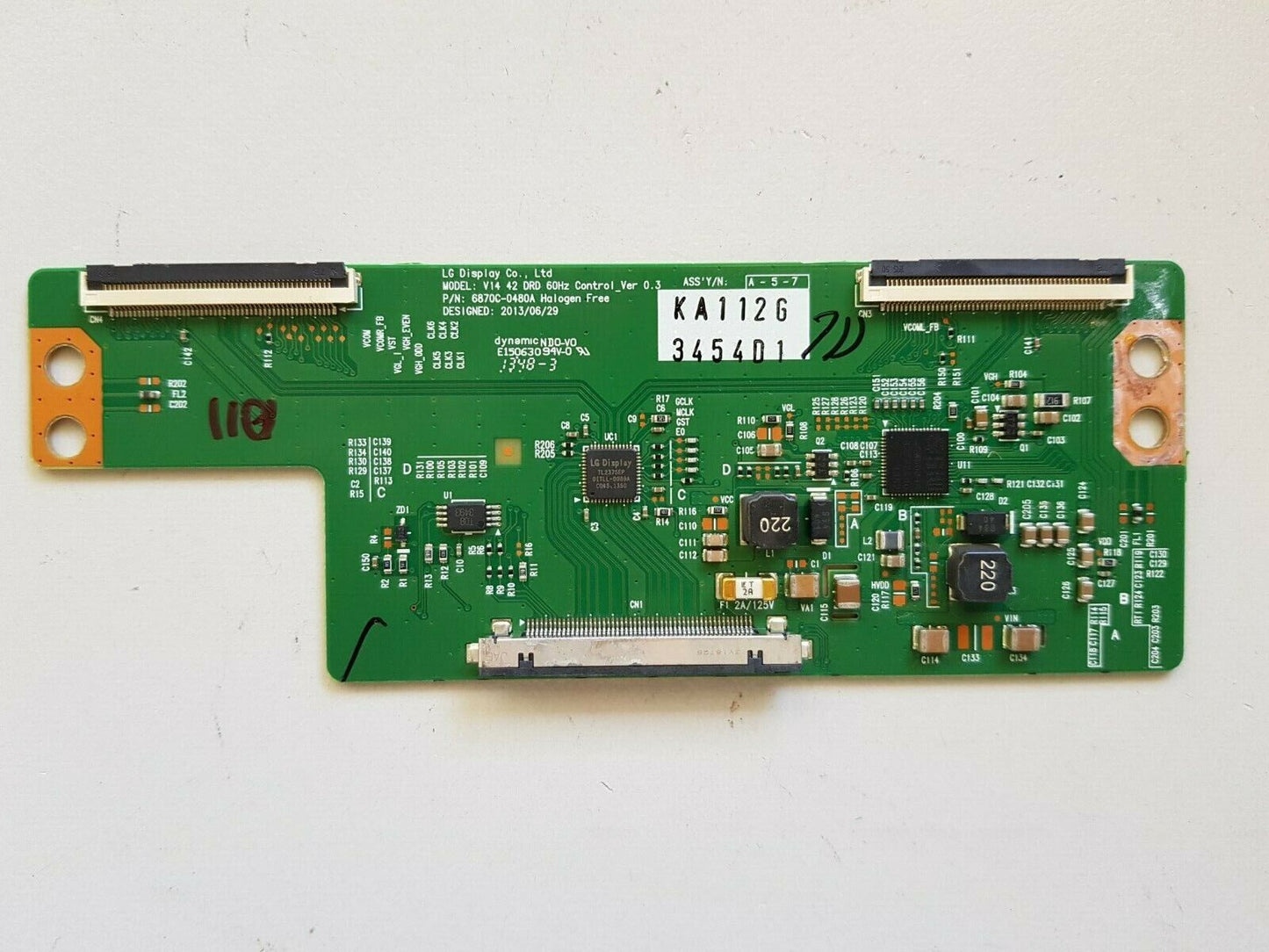 GENUINE LG 42LB5820 T-CON BOARD 6871L-3454D 687C-0480A