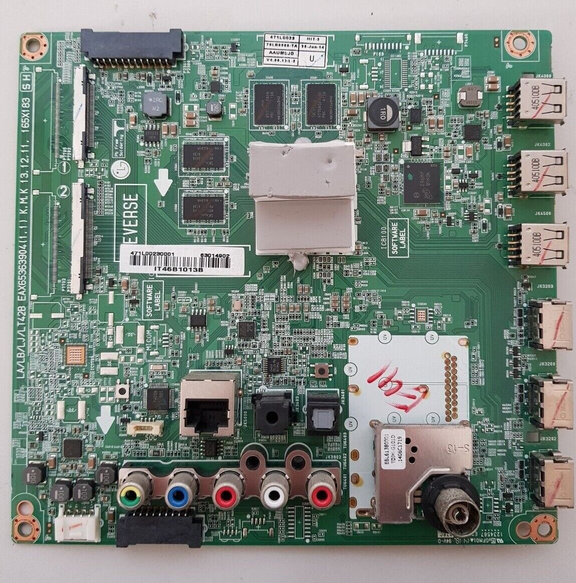 GENUINE LG 70LB6560-TA MAIN BOARD 63014902 EAX65363904(1.1)