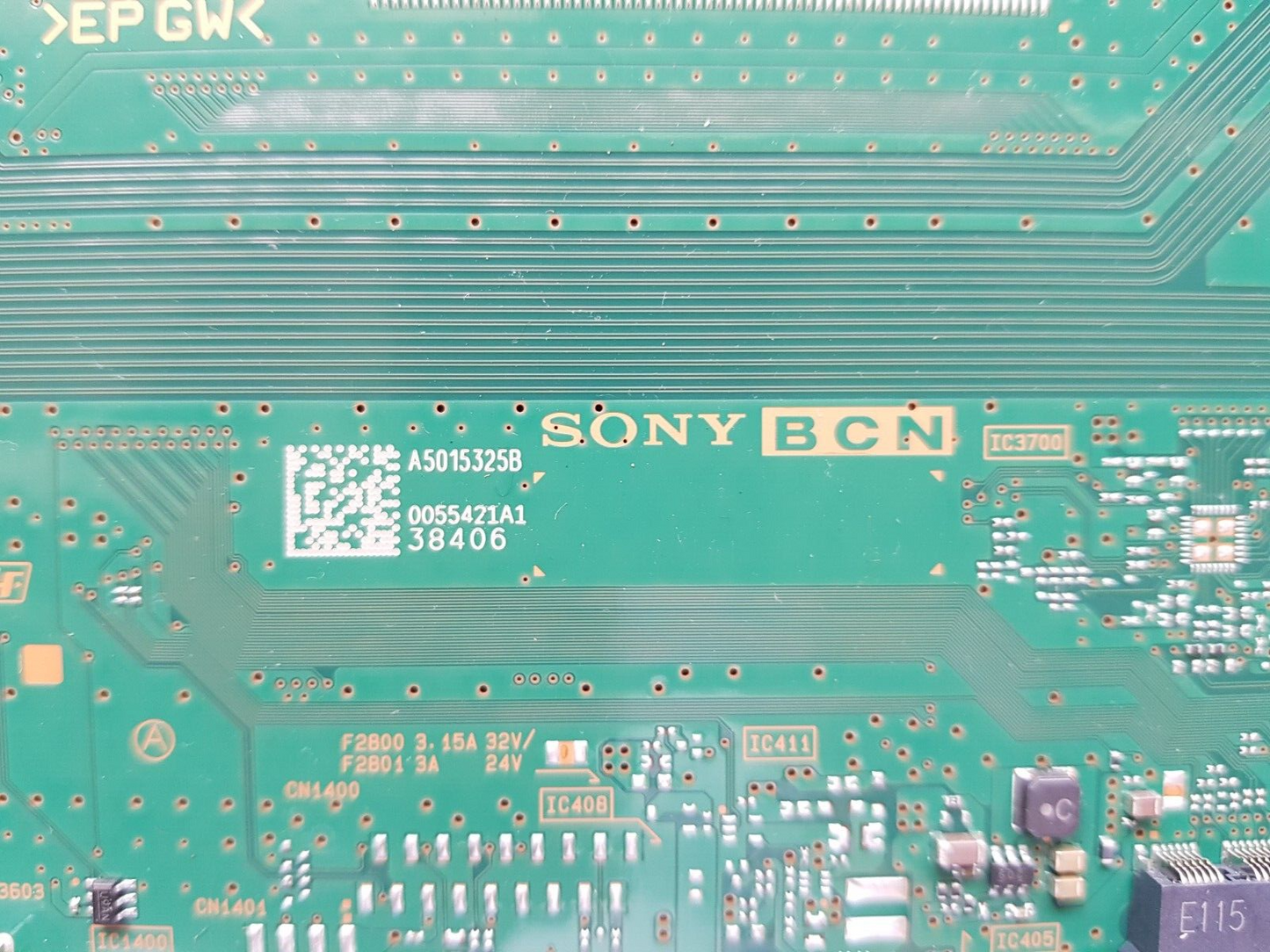 GENUINE SONY KD- 49X8000H MAIN BOARD BCN A5015325B 38406 1-002-850-11 100284911