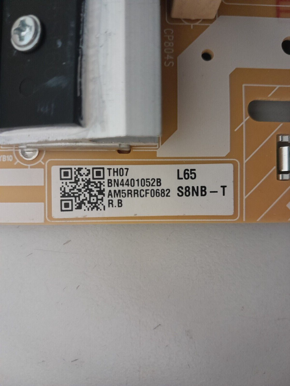 GENUINE SAMSUNG QA65Q80BAW POWER SUPPLY BOARD BN44-01052B L65S8N8_THS