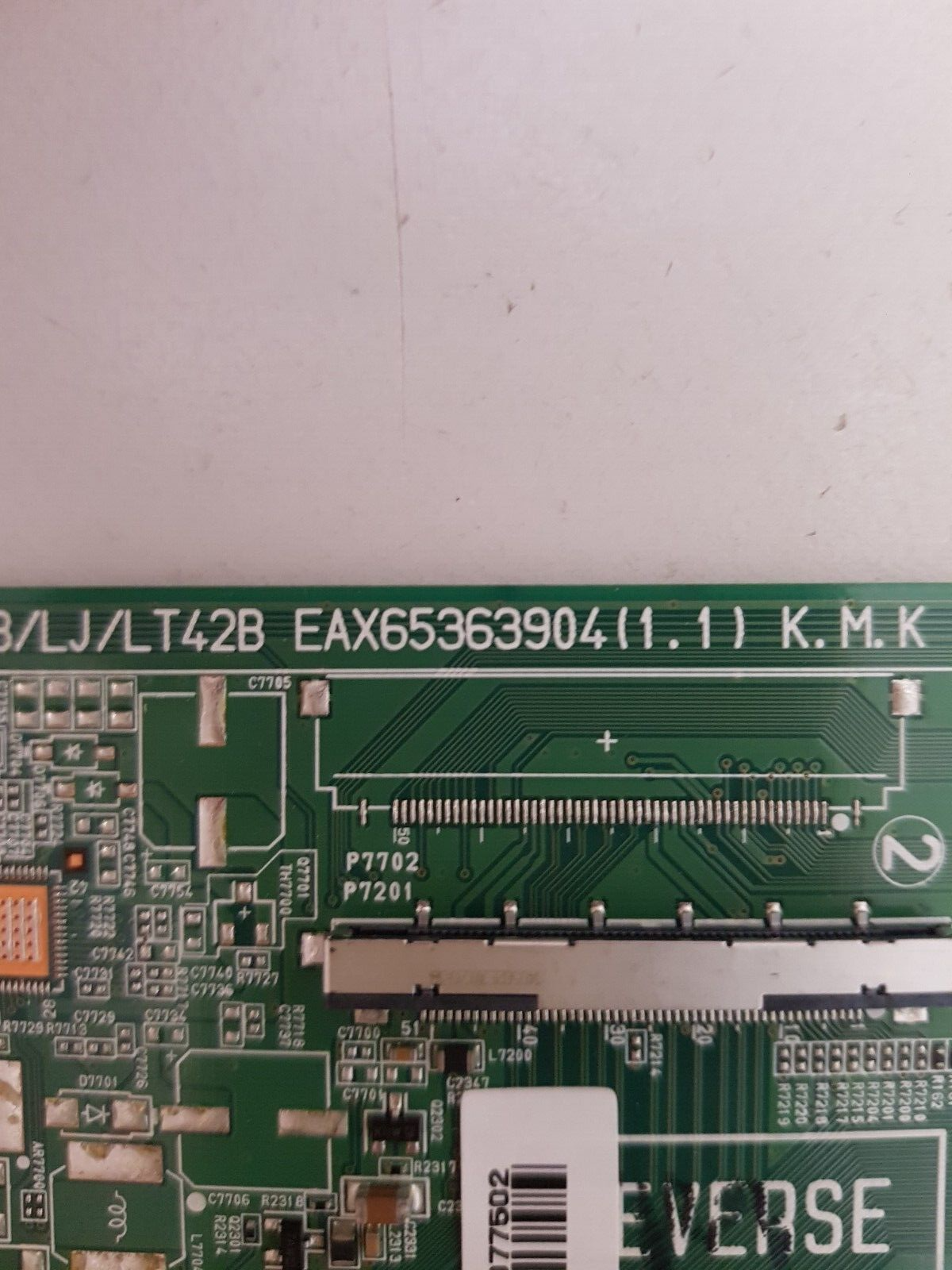 GENUINE LG 50LB6500 -TH.AAUDLJD MAIN BOARD EAX65363904 1.1 EBT63077502