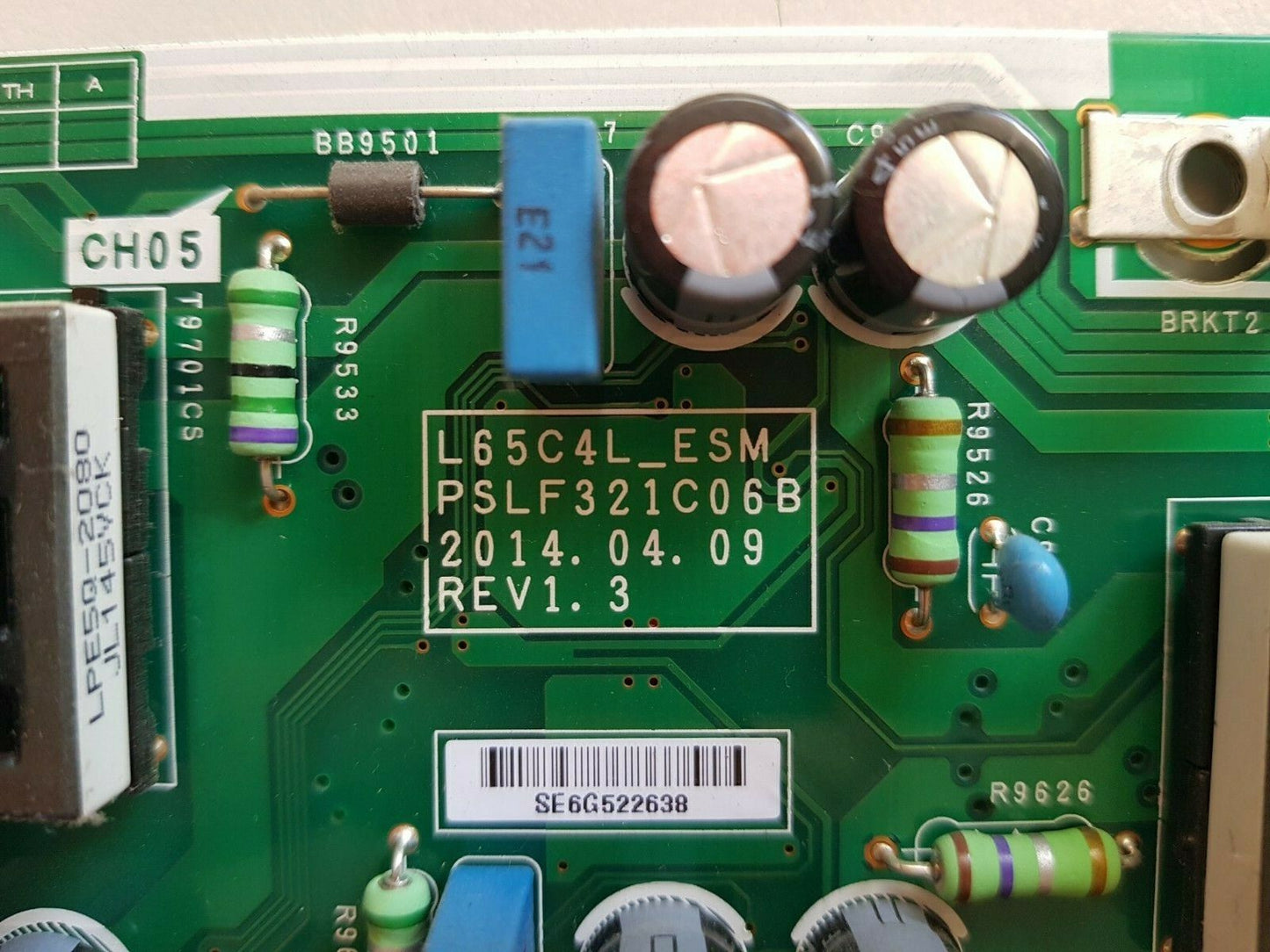 GENUINE SAMSUNG UA65HU9000 LED DRIVE BOARD BN44-00745A L65C4L_ESM PSLF321C06B