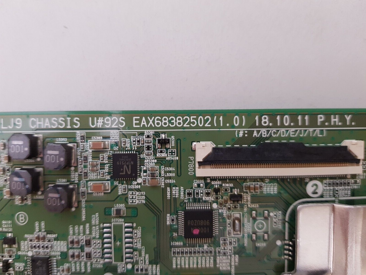 GENUINE LG 65SM8600PTA .AAUYLJD MAIN BOARD EAX68382502 1.0 EBR87980401 65873902