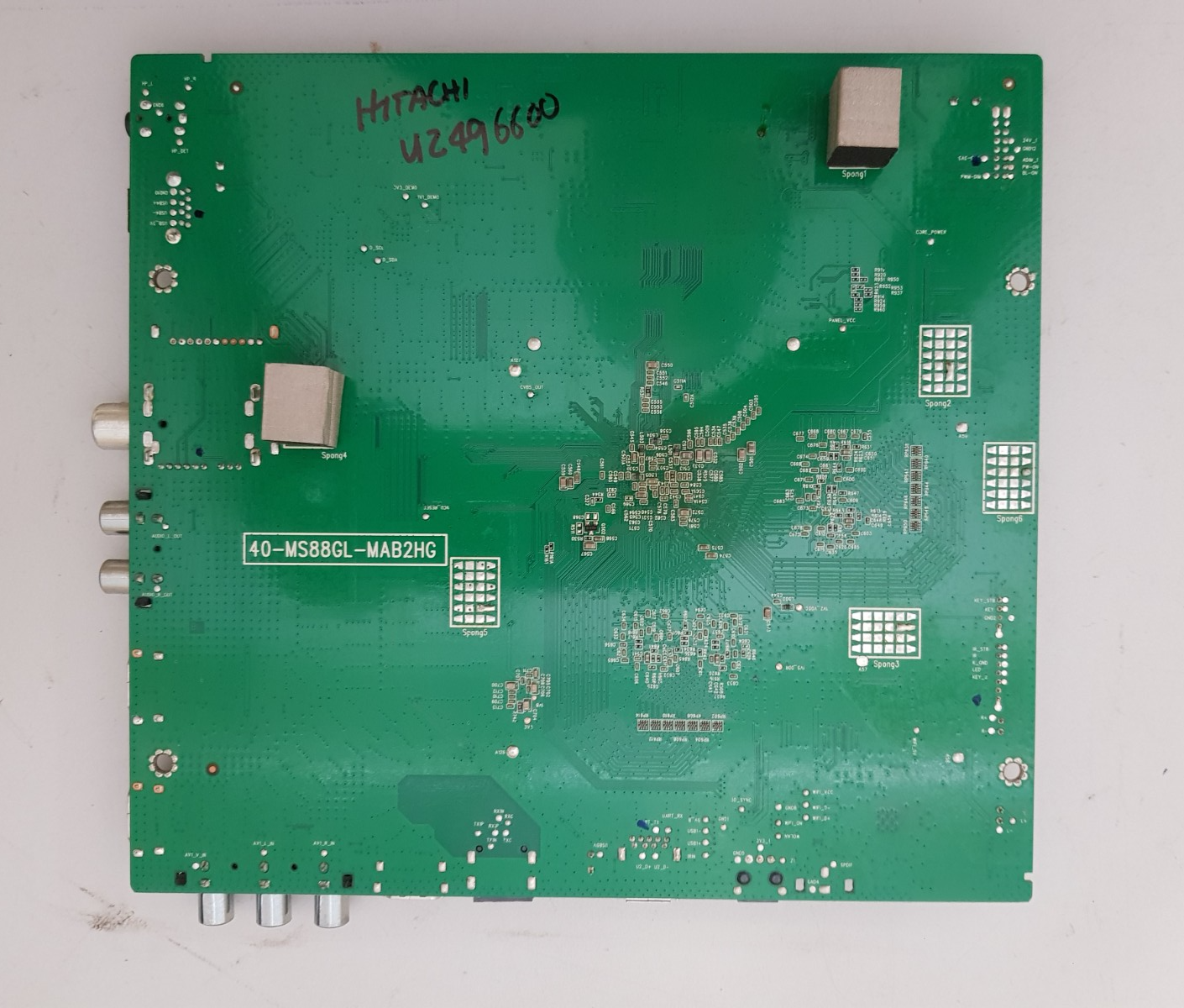 GENUINE HITACHI UZ496600 MAIN BOARD 40-MS88GL-MAB2HG