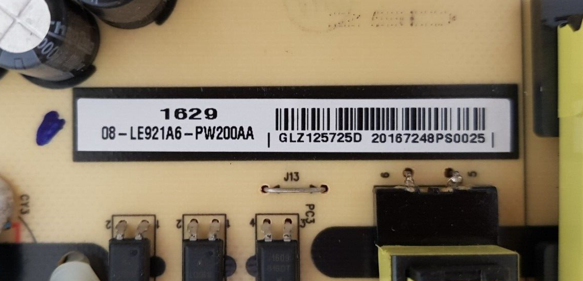 GENUINE TCL 55P1FS LED POWER SUPPLY BOARD 40-LE9226-PWE1CG 08-LE921A6-PW200AA