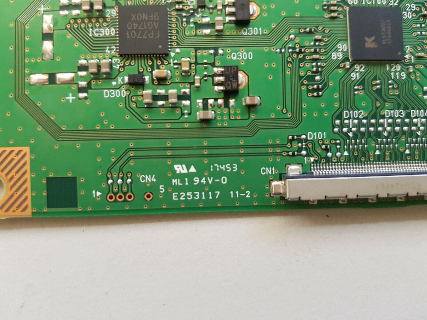 GENUINE BAUHN ATV40FHD-0318 T-CON BOARD RUNTK 0355FV 6246TP (ZZ)