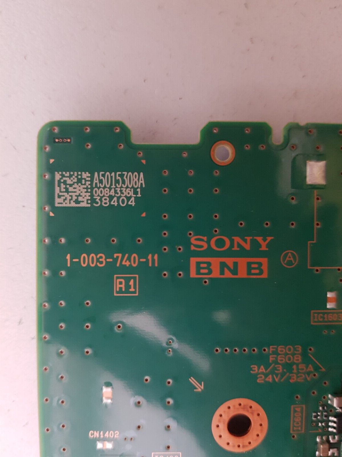 GENUINE SONY KD- 55X8000H MAIN BOARD BNB A5015308A 38404 1-003-740-11