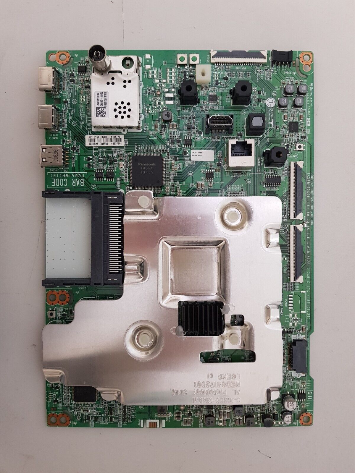 GENUINE LG 55UU640C -TB.AAUWLH MAIN BOARD EAX68192401 1.1 64967701 65537901