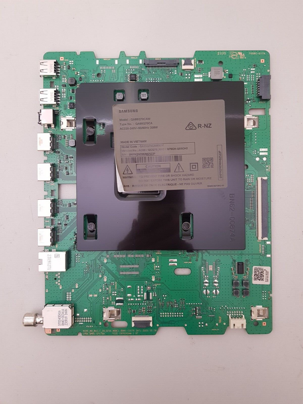 GENUINE SAMSUNG QA55Q70CAW XXY (VER AC06) MAIN BOARD BN94-18049K