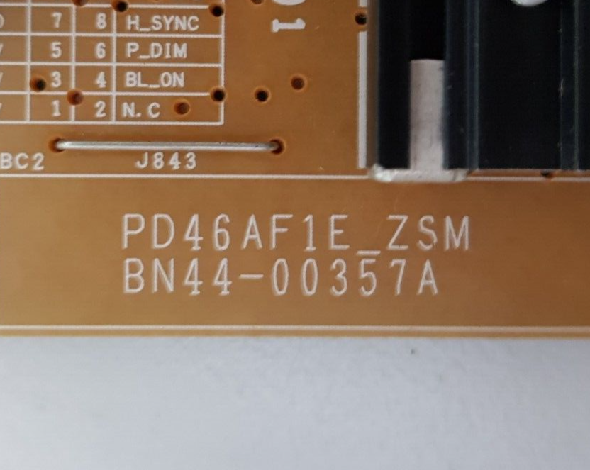 GENUINE SAMSUNG UA40C6900VF POWER SUPPLY BOARD BN44-00357A PD46AF1E_ZSM