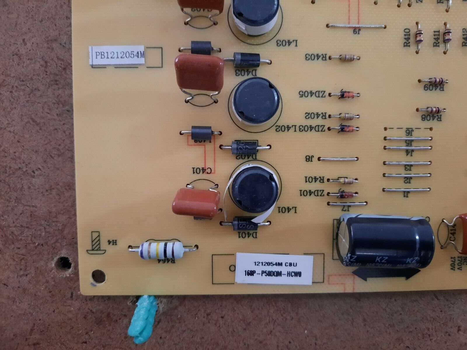 GENUINE HITACHI LE58E607A LED Driver Board - 168P-P58DQM-W0 5800-P58DQM-W000