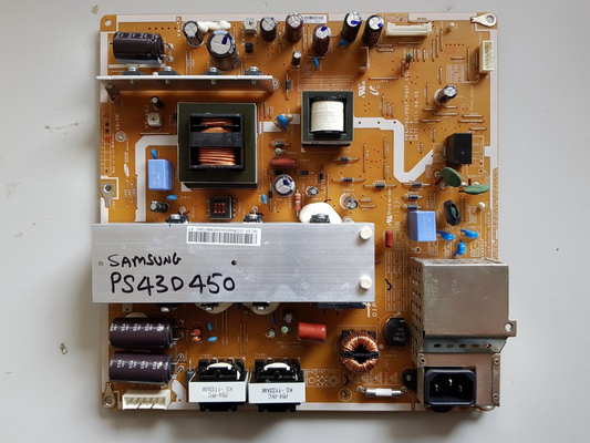 GENUINE SAMSUNG PS43D450 POWER SUPPLY BOARD BN44-00442A