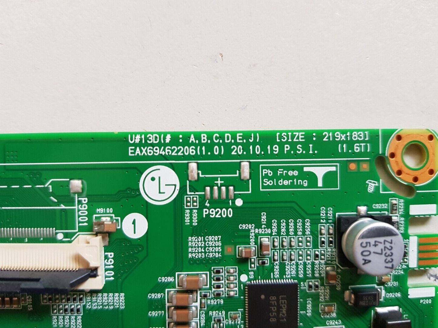 GENUINE LG 75NANO75 TPA.AAUFLJD MAIN BOARD EAX69462206 1.0 66685102