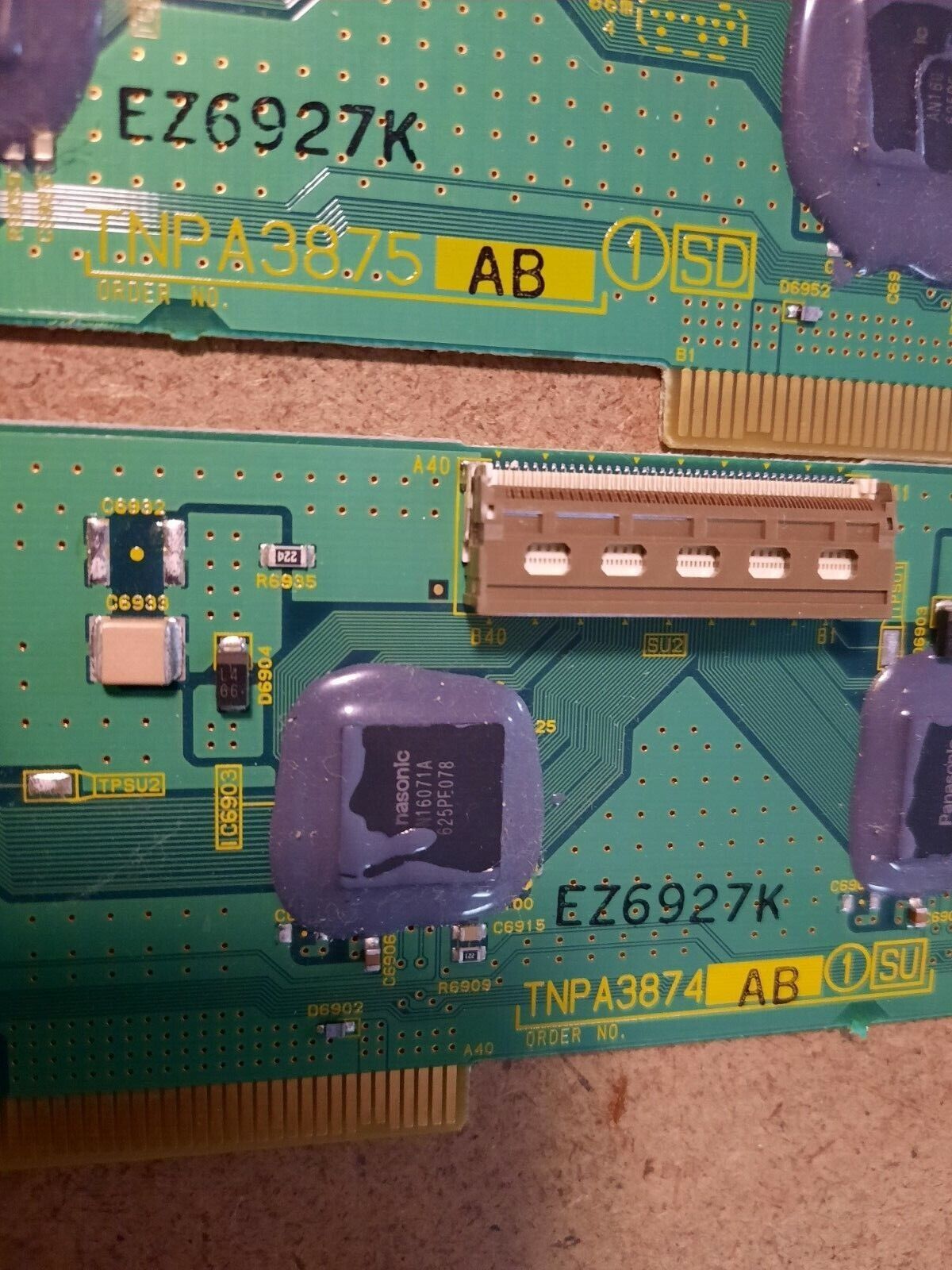 GENUINE PANASONIC TH42PA60A SU SD Buffer Boards - TNPA3874 TNPA3875 AB (1)
