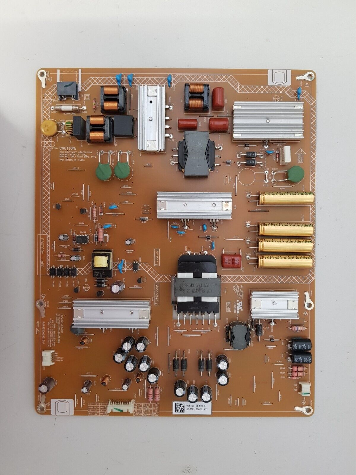 GENUINE SONY KD- 70X6700E POWER SUPPLY BOARD FSP220-3PSZ01 3BS0429213GP