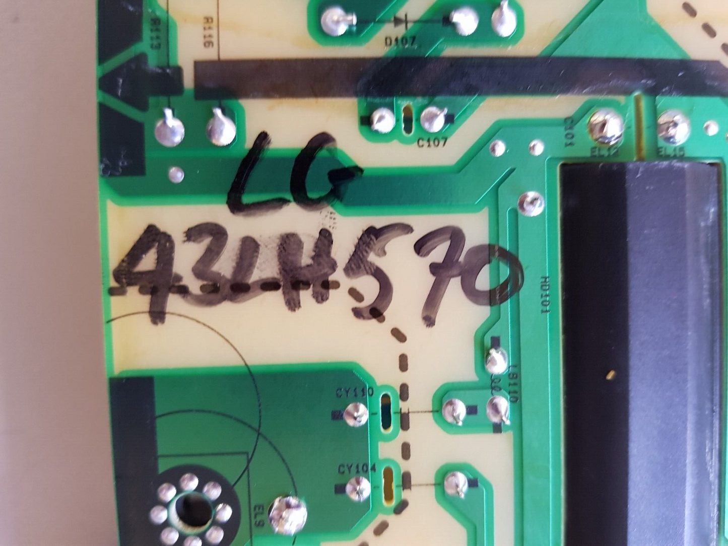 GENUINE LG 43UH5700 POWER SUPPLY BOARD EAY64310501 EAX66851301 (1.5)