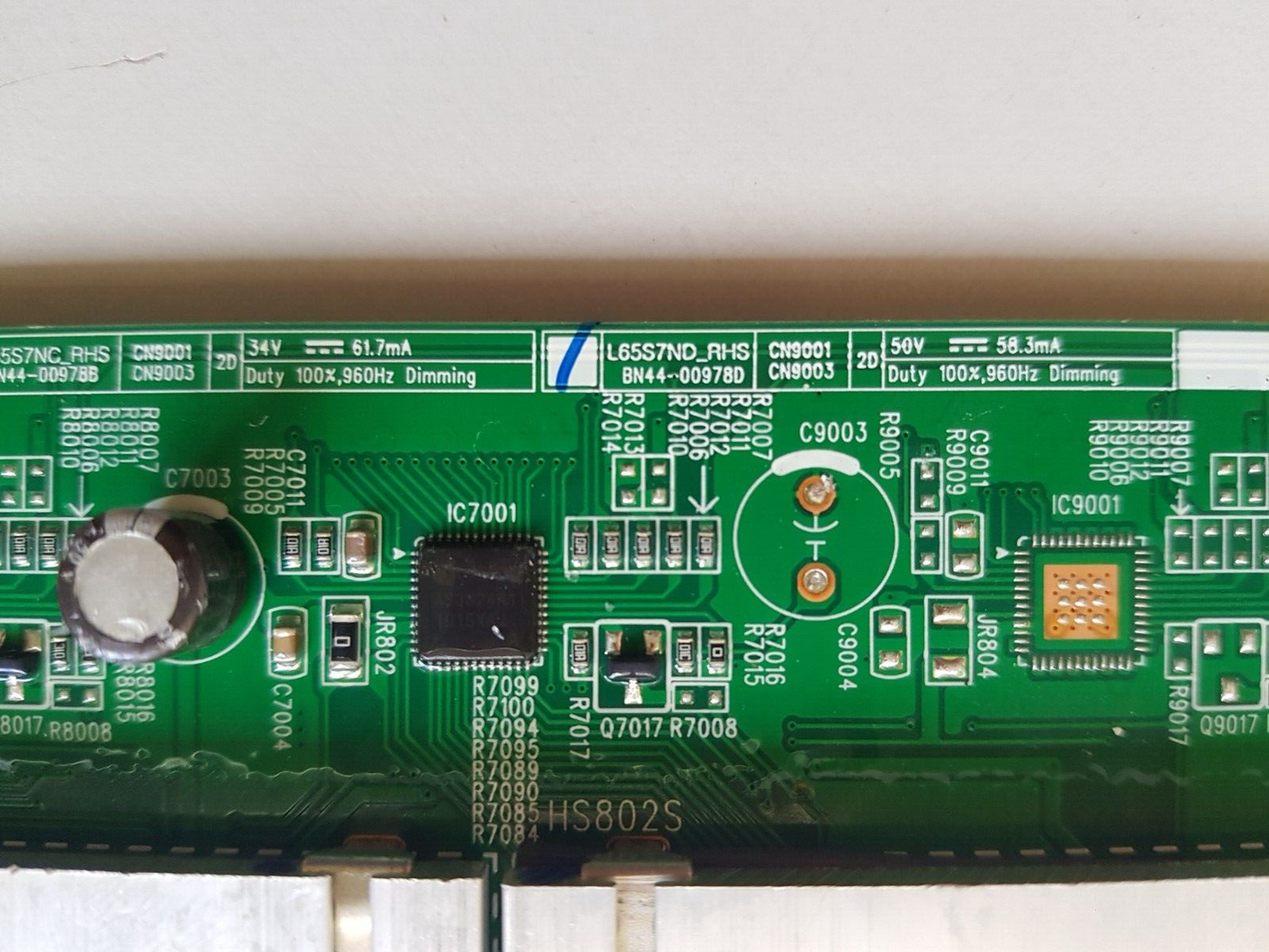 GENUINE SAMSUNG QA65Q75RAW LED DRIVE BOARD BN44-00978D L65S7ND_RHS
