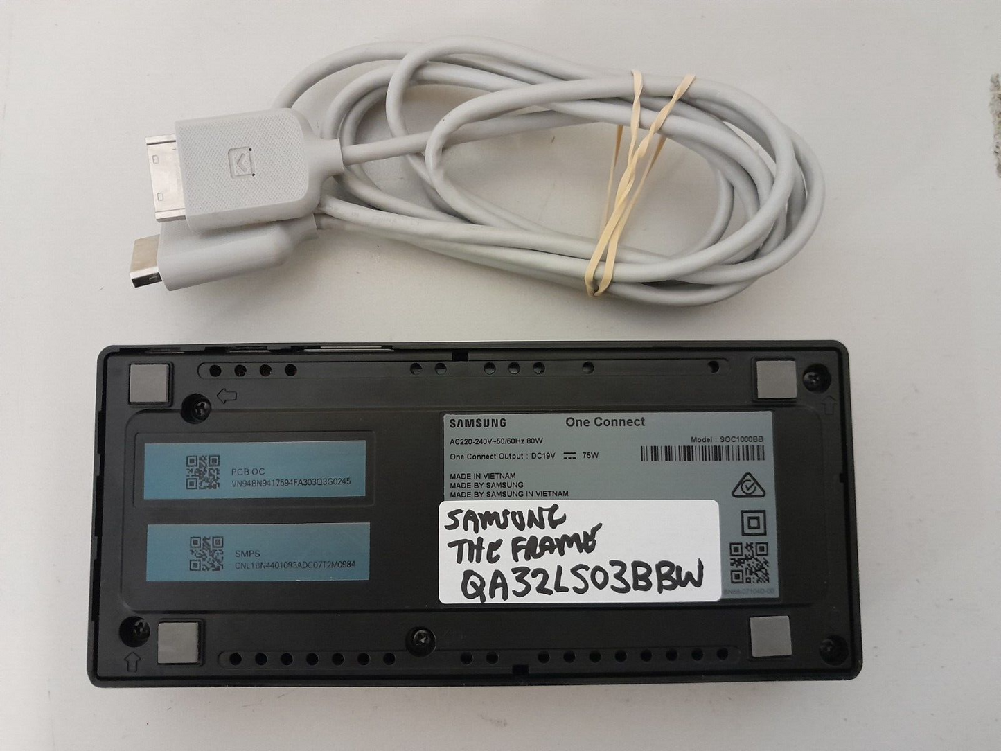 GENUINE SAMSUNG QA32LS03BBW ONE CONNECT BOX & CABLE SOC1000BB BN94-17594F