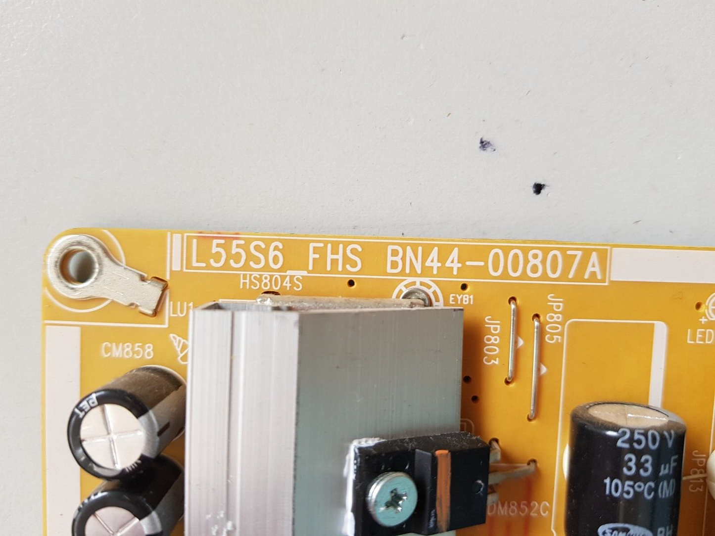 GENUINE SAMSUNG POWER SUPPLY BOARD BN44-00807A L55S6_FHS