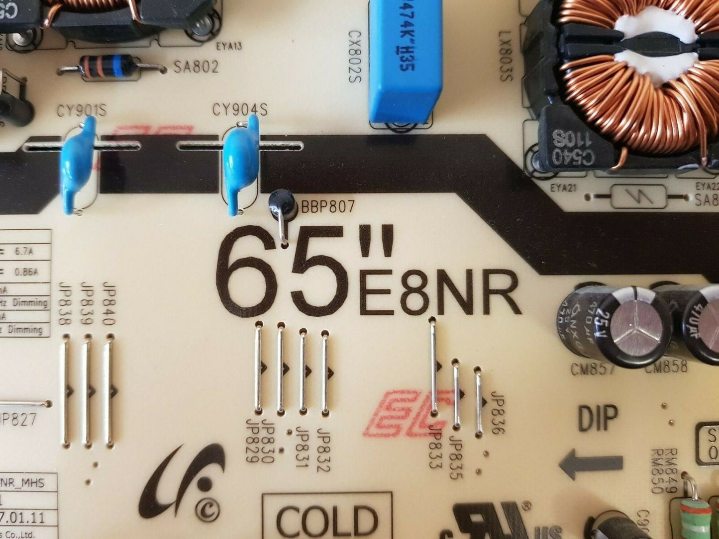 GENUINE SAMSUNG UA65MU9000 UA65MU8000 UA65MU7000 POWER SUPPLY BOARD BN44-00912A