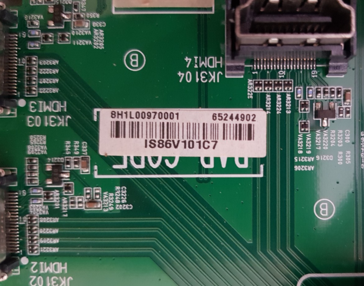 GENUINE LG OLED 55C8PTA .AAUWLJD MAIN BOARD 65244902 EAX67685603 1.1