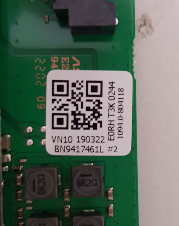 GENUINE SAMSUNG QA65LS03BAW XXY (VER AA02) MAIN BOARD BN94-17461L