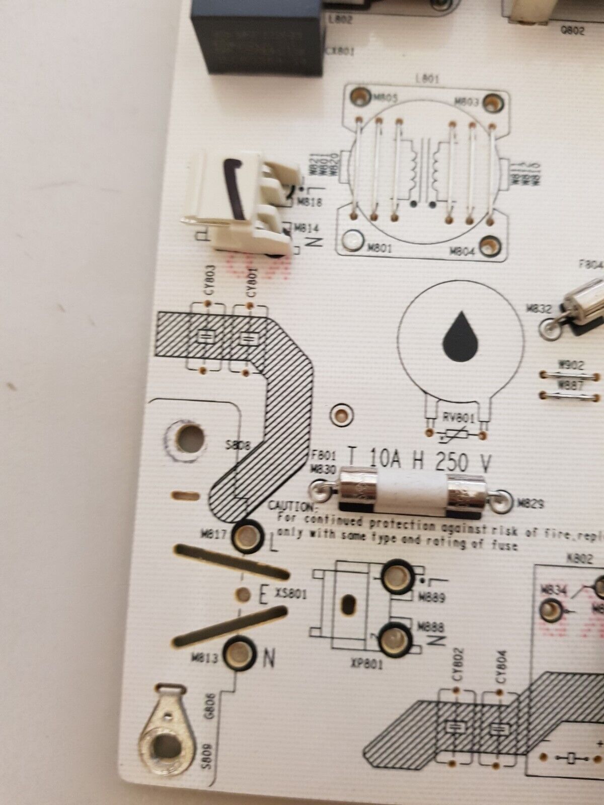 GENUINE HISENSE 100S8 POWER SUPPLY BOARD (UPPER BOARD) HLP-7583WA RSAG7.820.9297