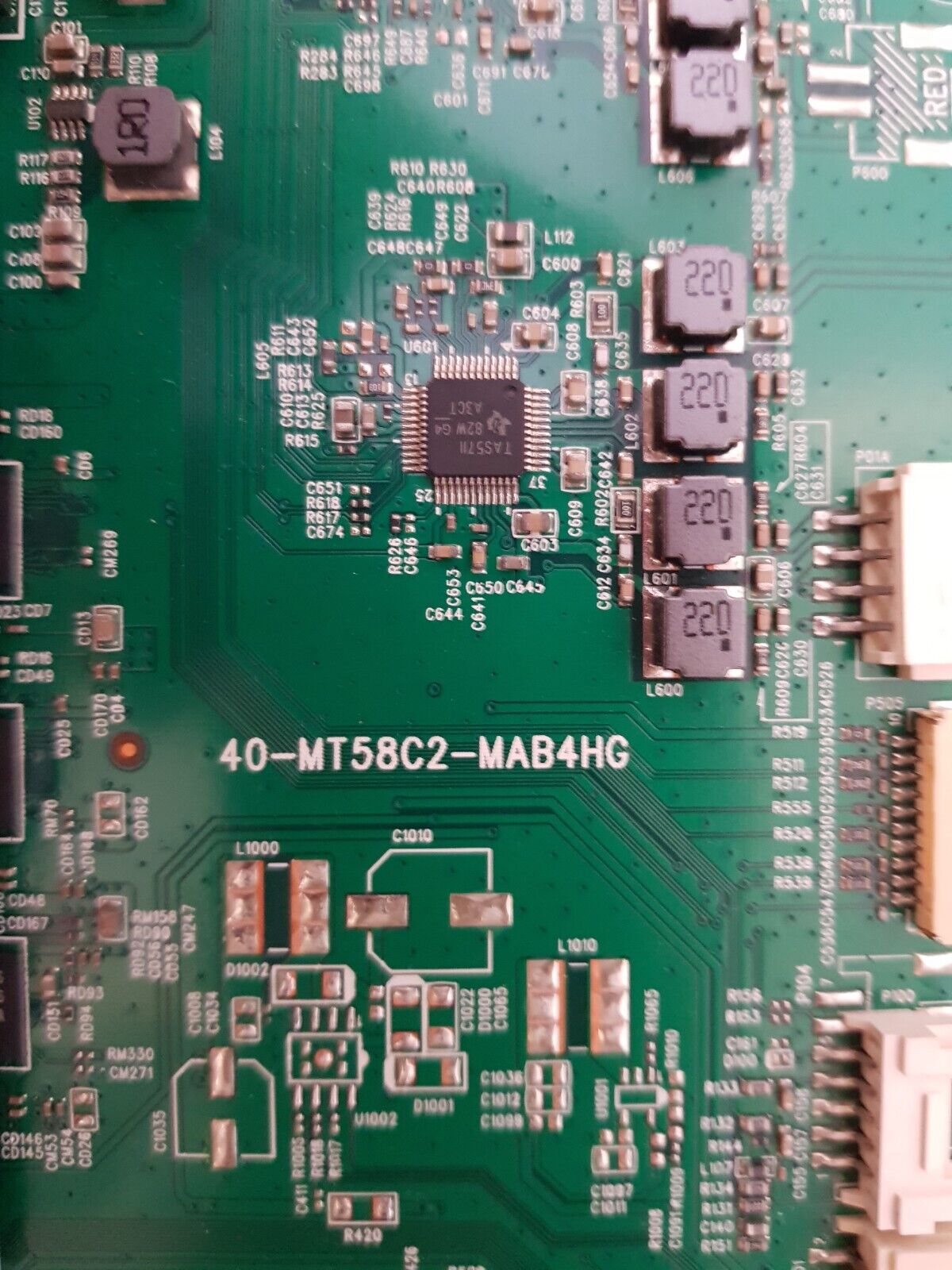 GENUINE TCL 55X4US MAIN BOARD MT58CX 40-MT58C2-MAB4HG V8-T658T01