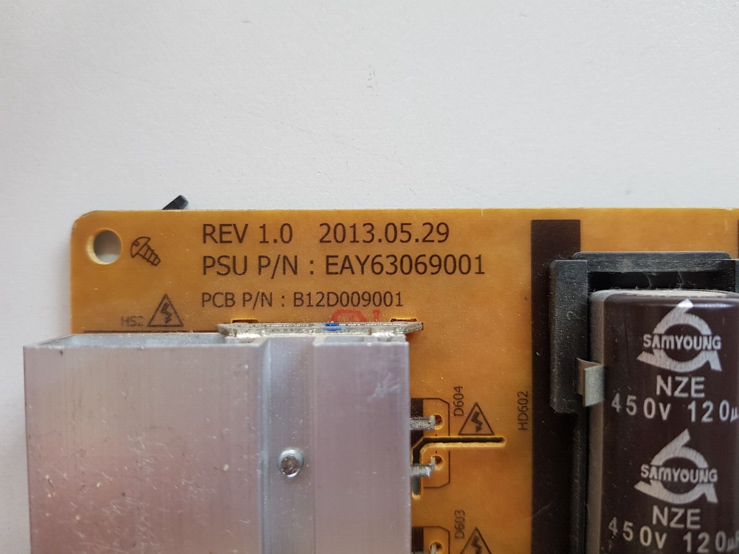 GENUINE LG 55LA9600 POWER SUPPLY BOARD EAY63069001 B12D009001 LGP55-13UDP