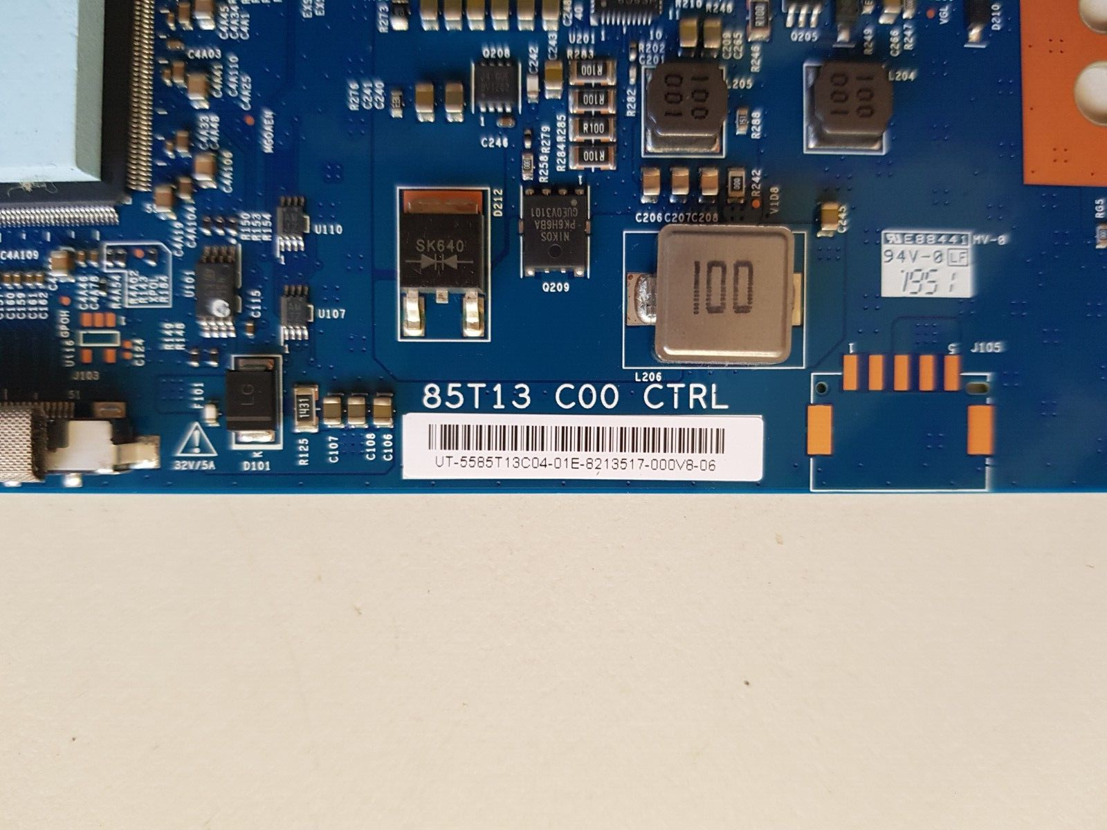 GENUINE SONY 85X8000H T-CON BOARD 85T13 C00 5585T13C04