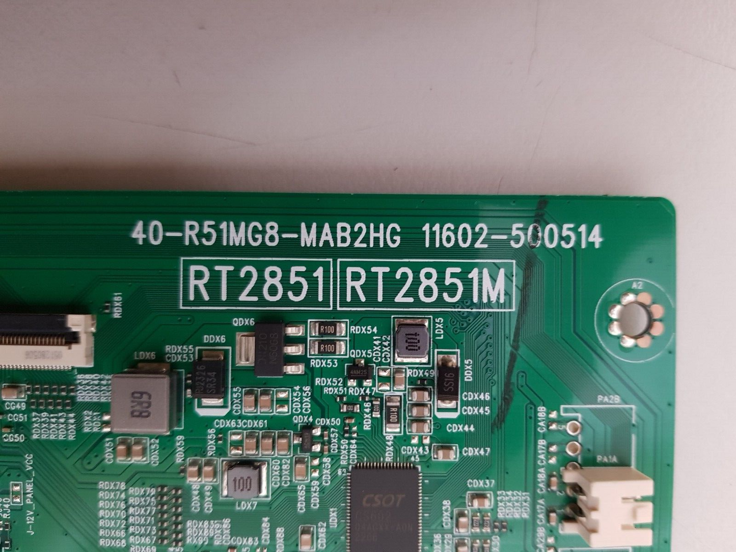 GENUINE TCL 50C635 MAIN BOARD 40-R51MG8-MAB2HG 11602-500514 RT2851 RT2851M