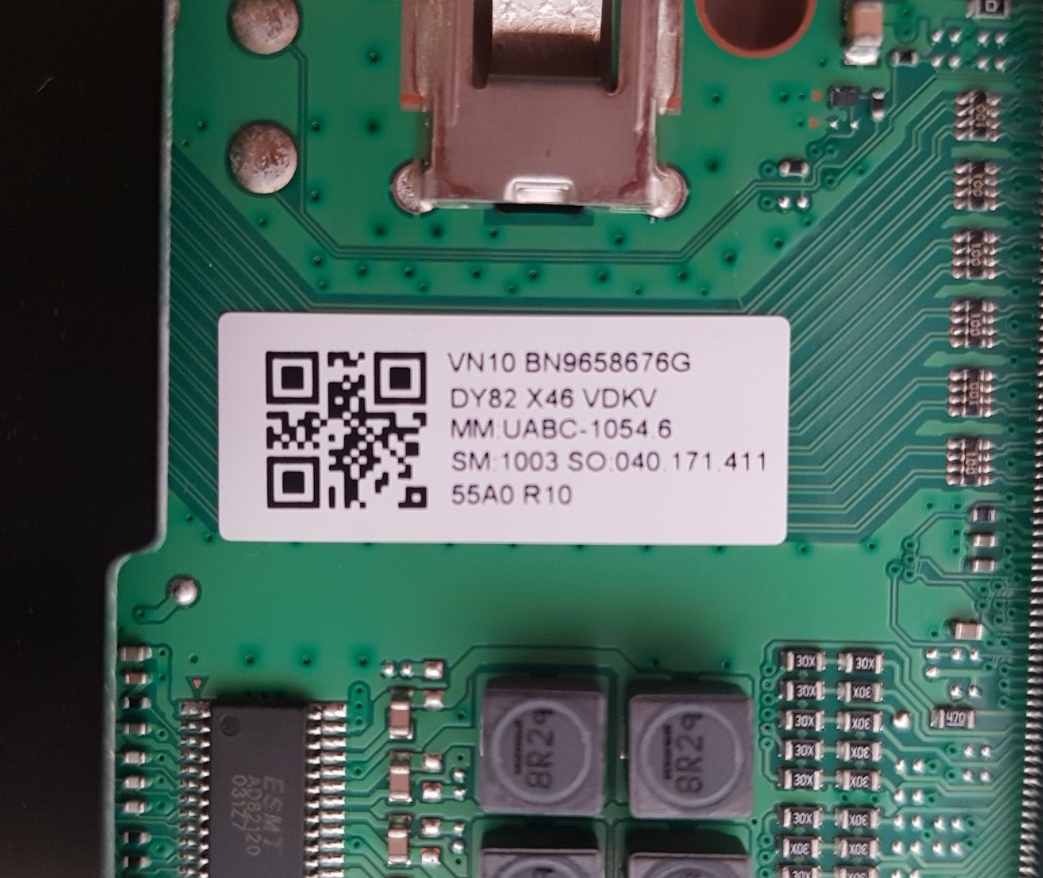 GENUINE SAMSUNG UA55DU7700 WXXY (VER WB01) MAIN BOARD BN96-58676G