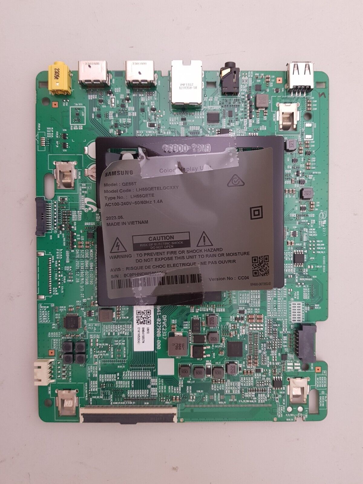 GENUINE SAMSUNG LH55QETELGCXXY DISPLAY UNIT MAIN BOARD BN94-15857N