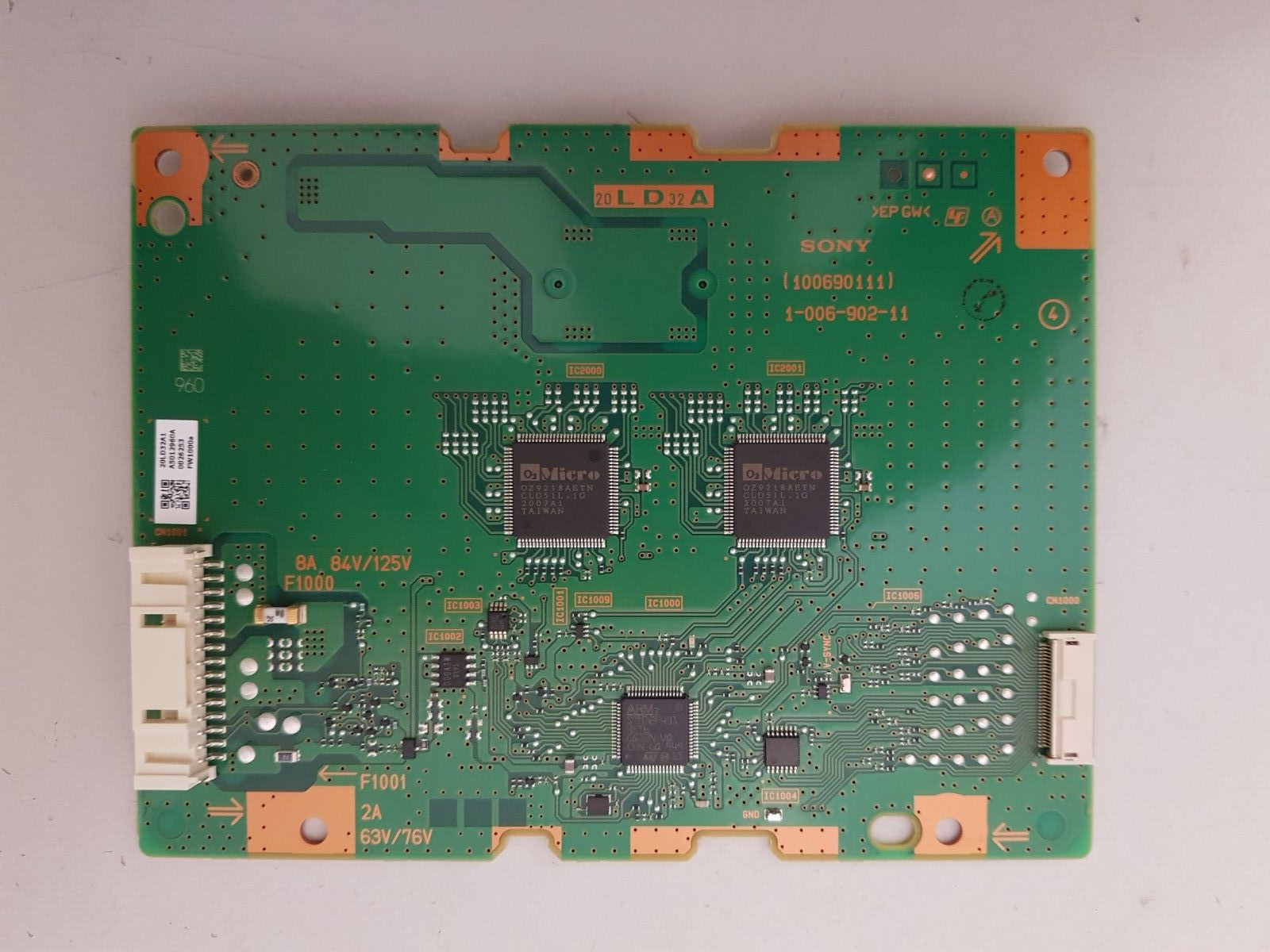 GENUINE SONY KD- 75X9000H LED DRIVER BOARD 20LD32A 1-006-902-11 100690111