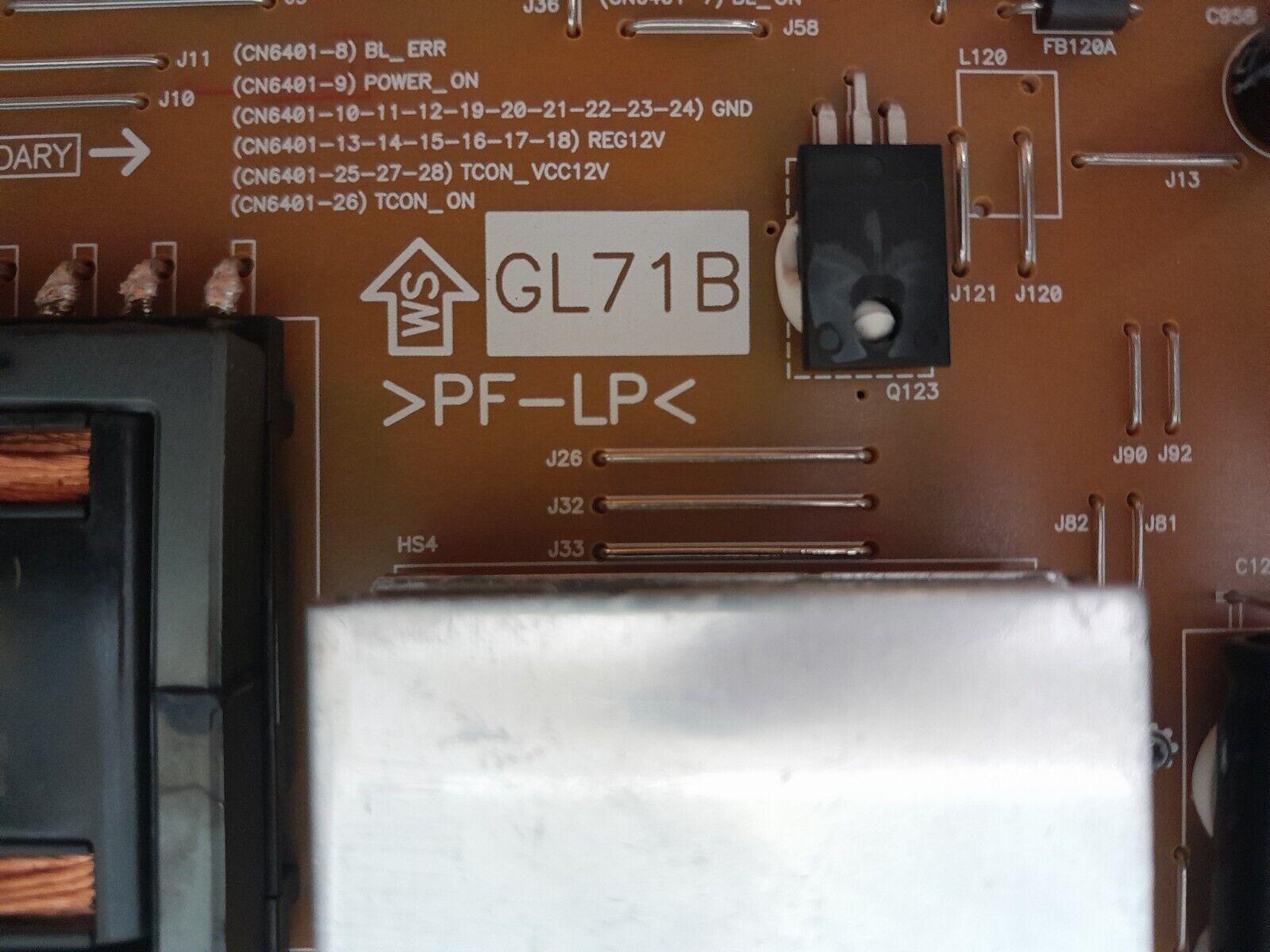 GENUINE SONY 55X8500E POWER SUPPLY BOARD APDP-209A1 B 2955041900 GL71B 147468421