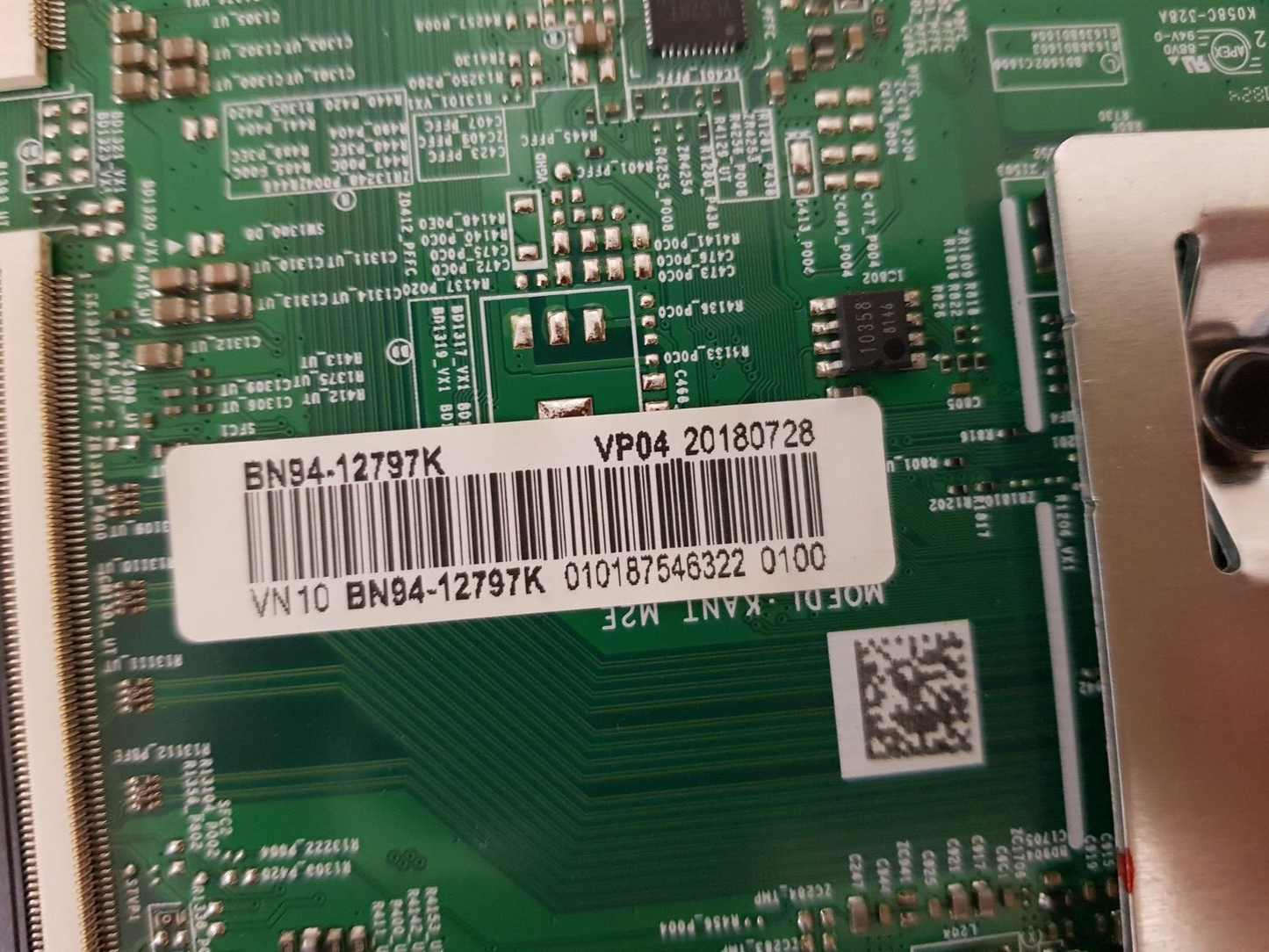 GENUINE SAMSUNG UA43NU7100 (VER-BA02) MAIN BOARD BN94-12797K