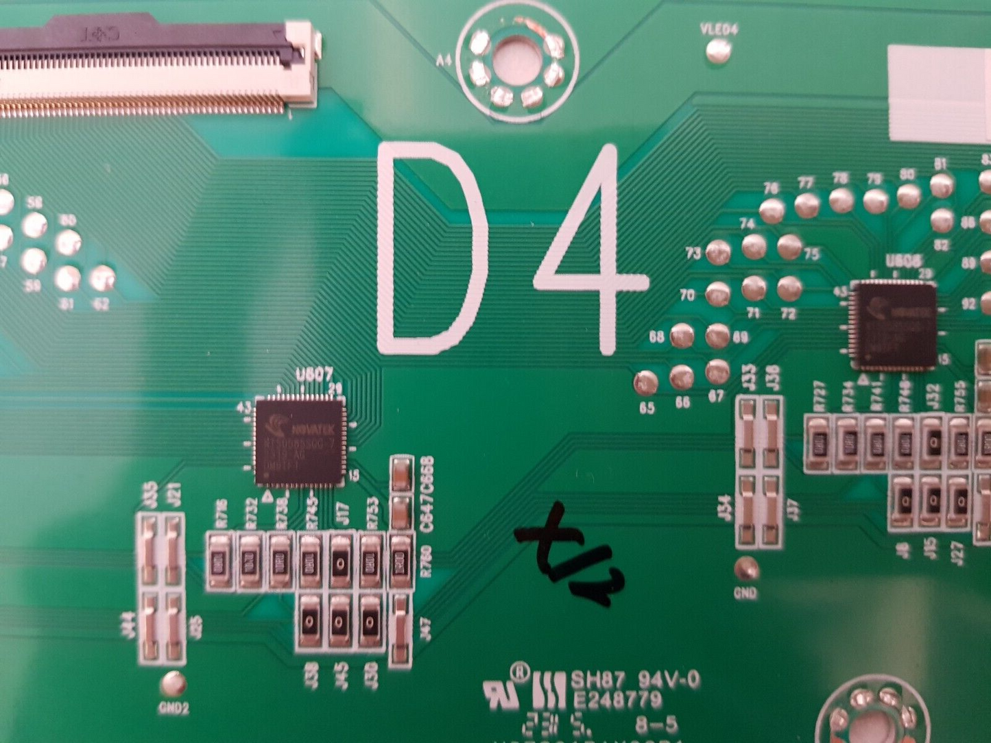 GENUINE TCL 75C845 LED DRIVER BOARD D4 40-75C8D4-DRA1AG 11605-500088